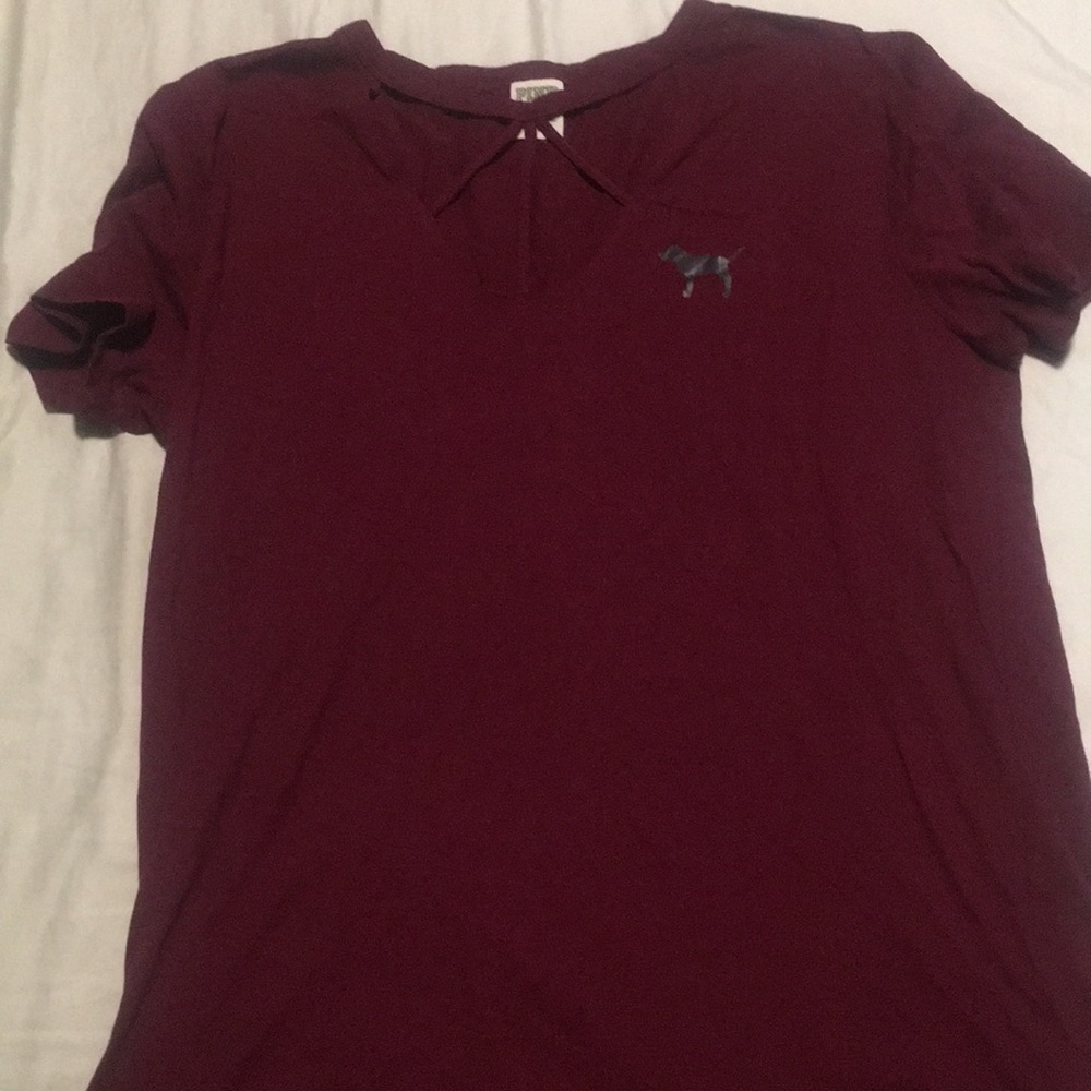 Burgundy PINK T-Shirt